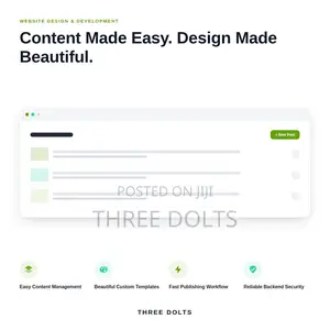 Content Management Website Design