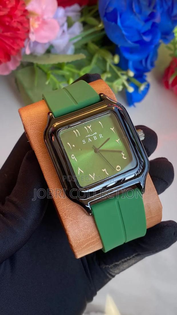 Sabr Arabic Rubber Strap Watch - thumbnail 3