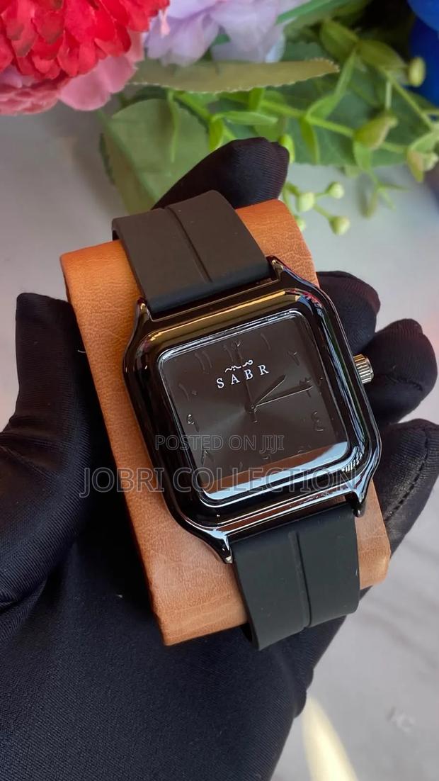 Sabr Arabic Rubber Strap Watch - thumbnail 4