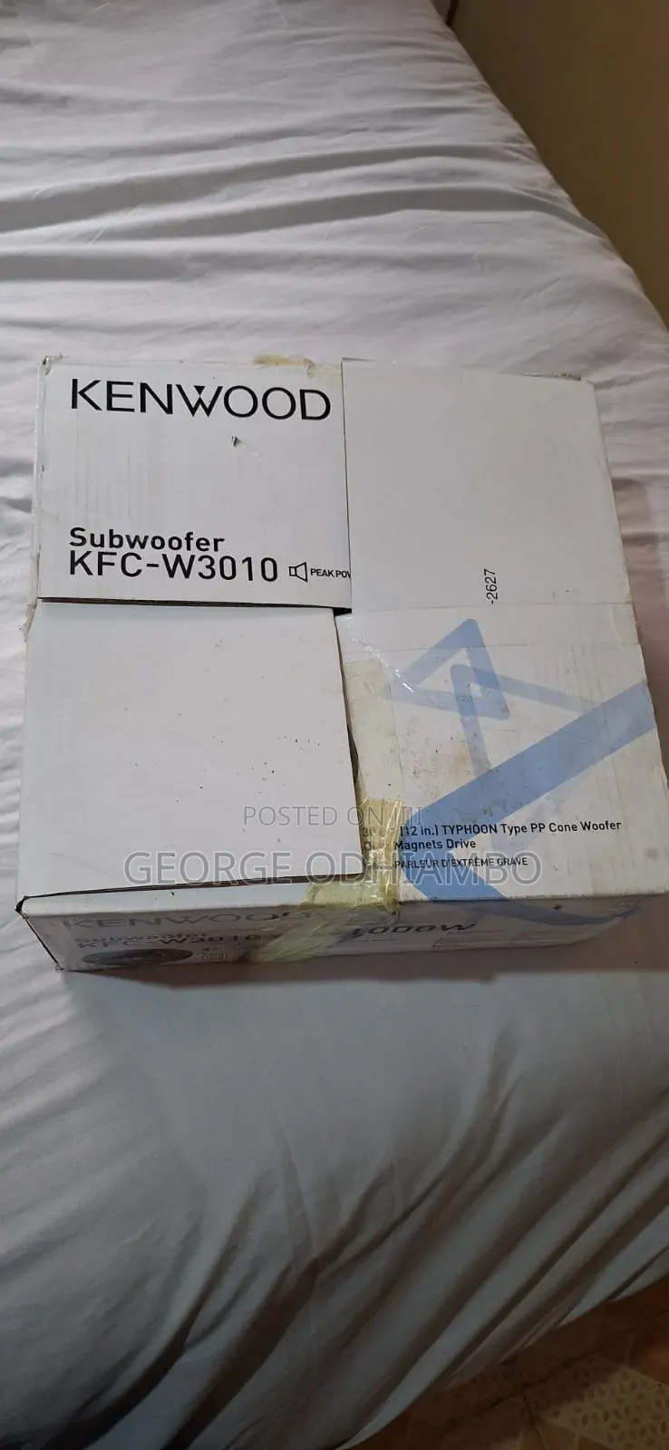 Kenwood Subwoofer 1000watts