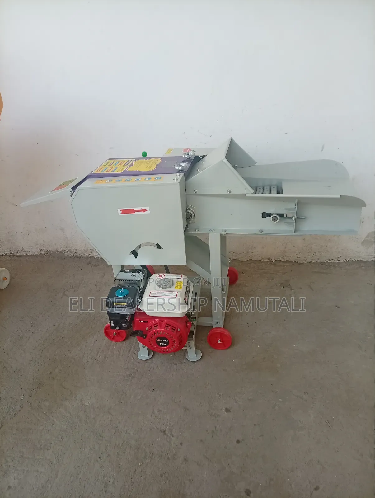 High-Speed Grass and Straw Chopper for Animal Feed Production