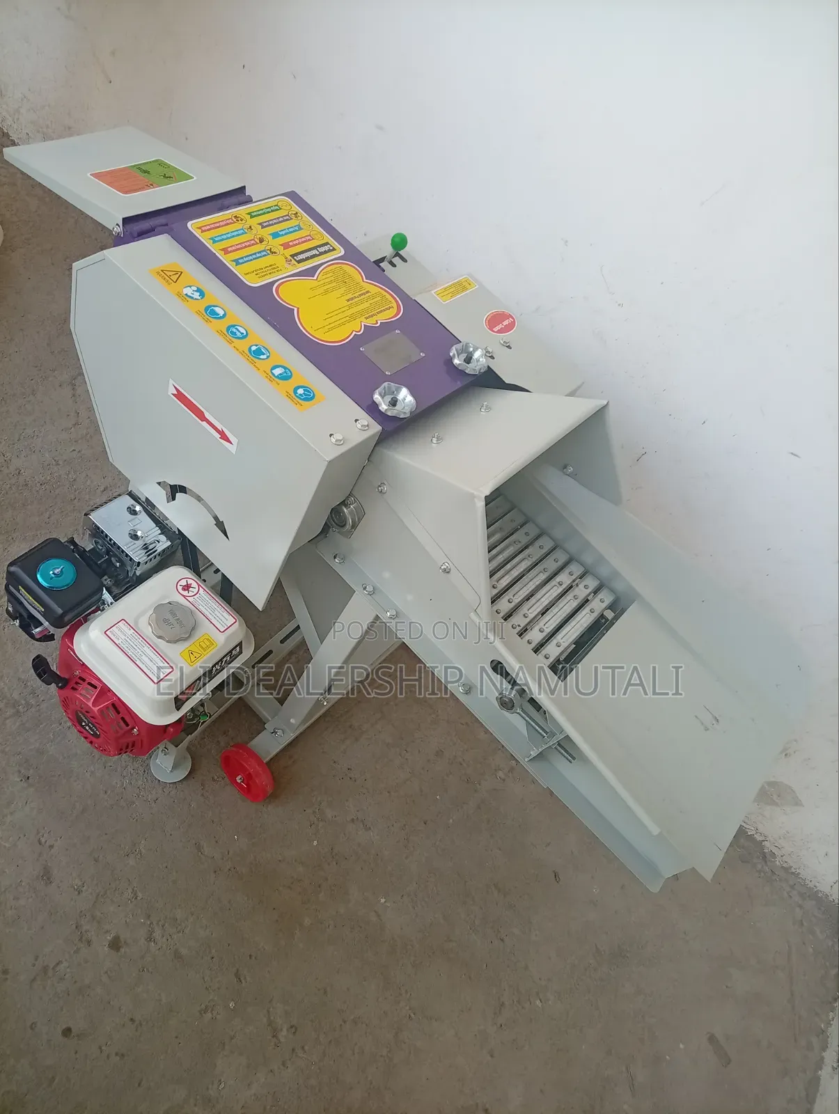 High-Speed Grass and Straw Chopper for Animal Feed Production
