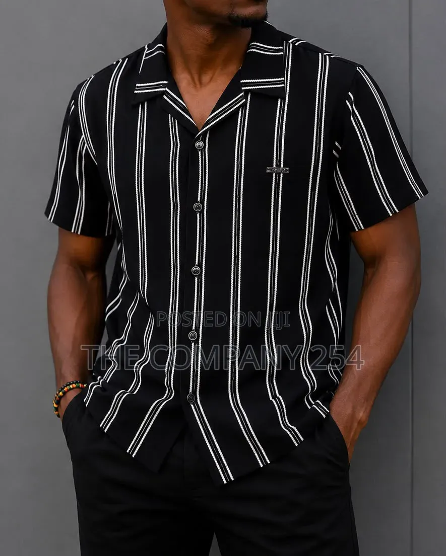 Quality Casual Designer Collar Knitted Cuban Shirts Available