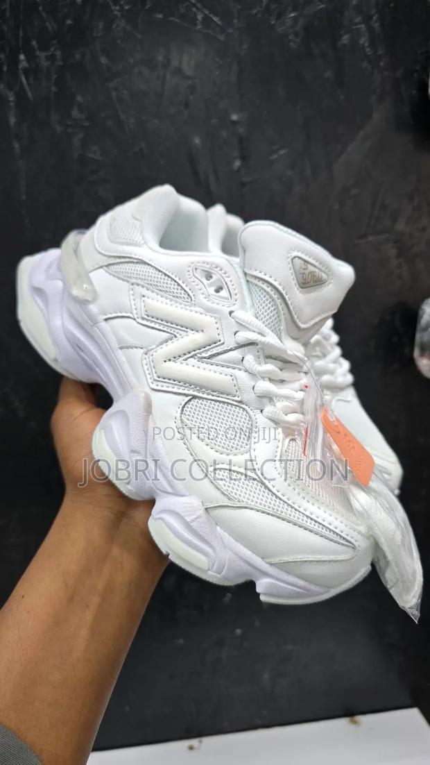 White New Balance 9060 Sneakers - main view