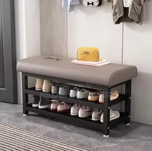 *Entry Way Shoe Rack, Bench