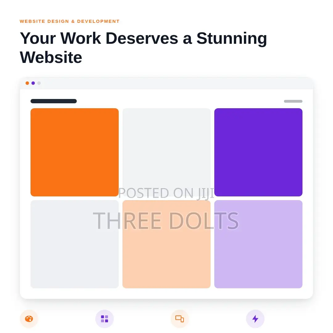 Portfolio Website Design for Creatives