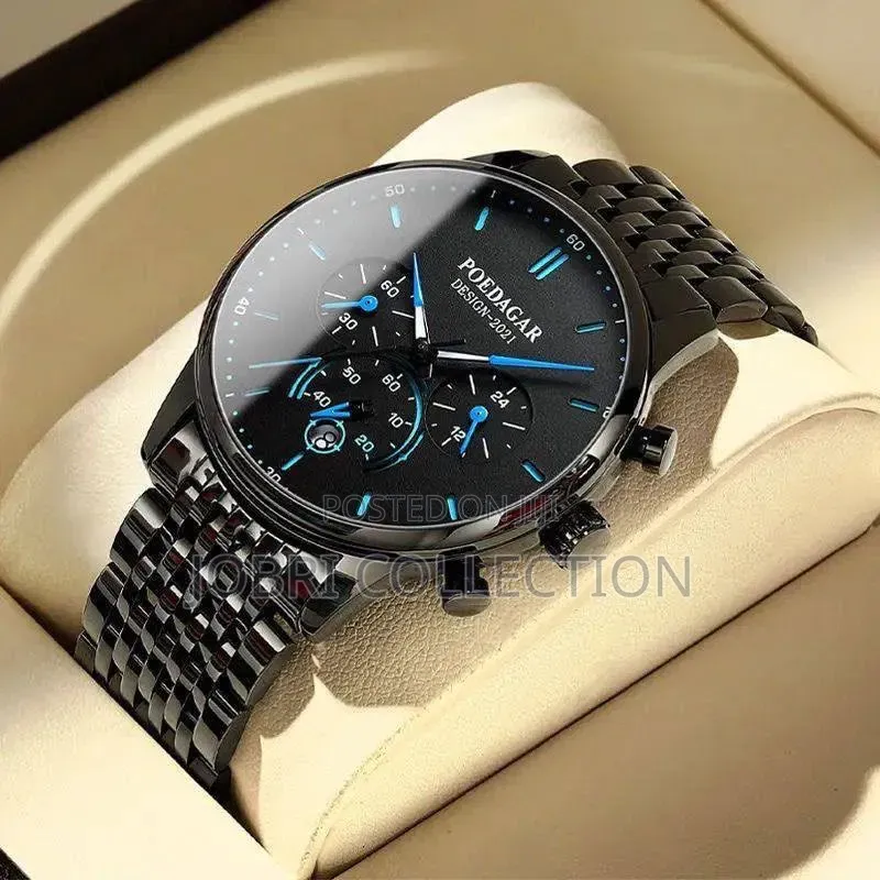 Poedagar Gents Chronograph Watch