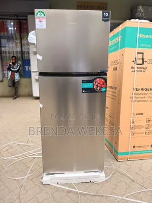 Hisense 424l Double Door Non-Frost Refrigerator Ref418dr