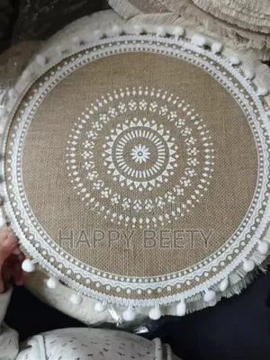 Round Wooven Jute Table Mats