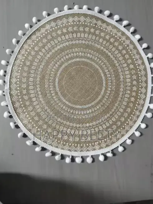 Round Wooven Jute Table Mats