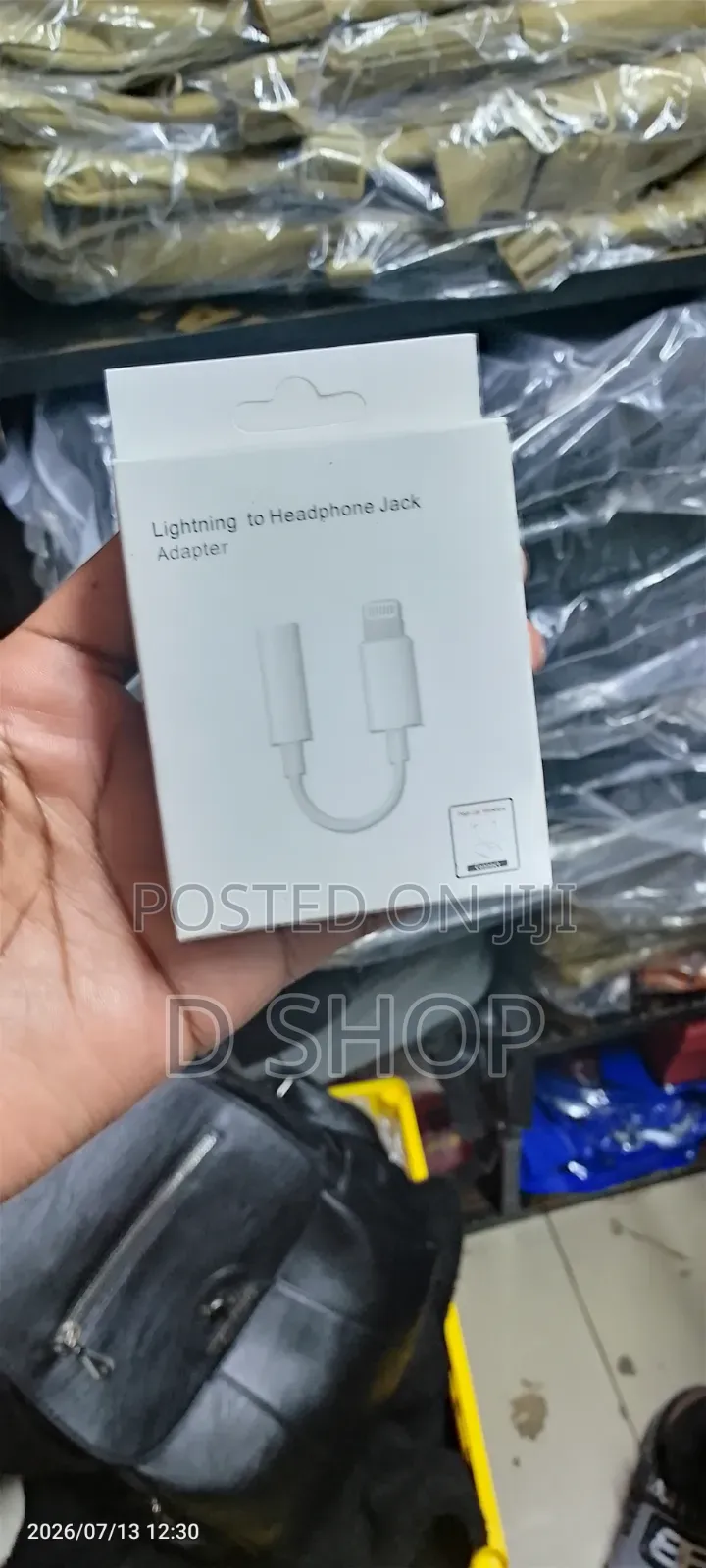 Lightning to Headphones Jack Adapter