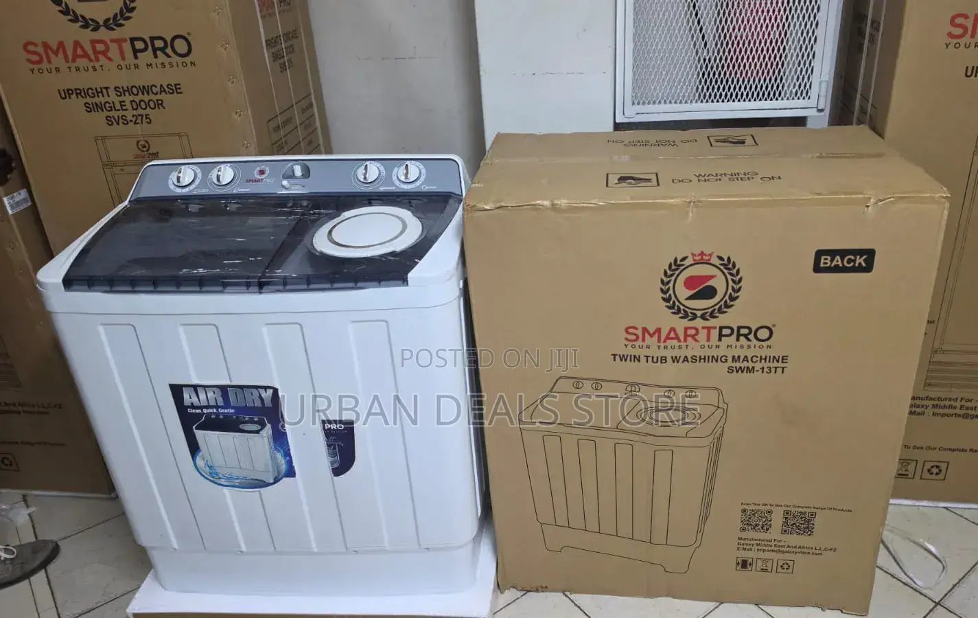 Smart Pro Twin Tub Top Load Washing Machines 8kgs