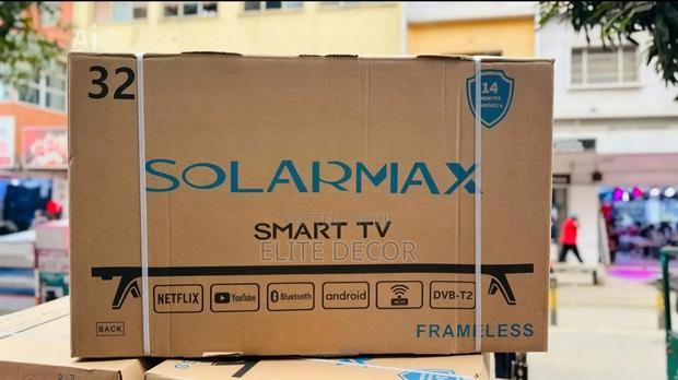 Solarmax 32 Inch Smart Android Tv | Frameless | Wifi | Inbuilt Decoder - thumbnail 2