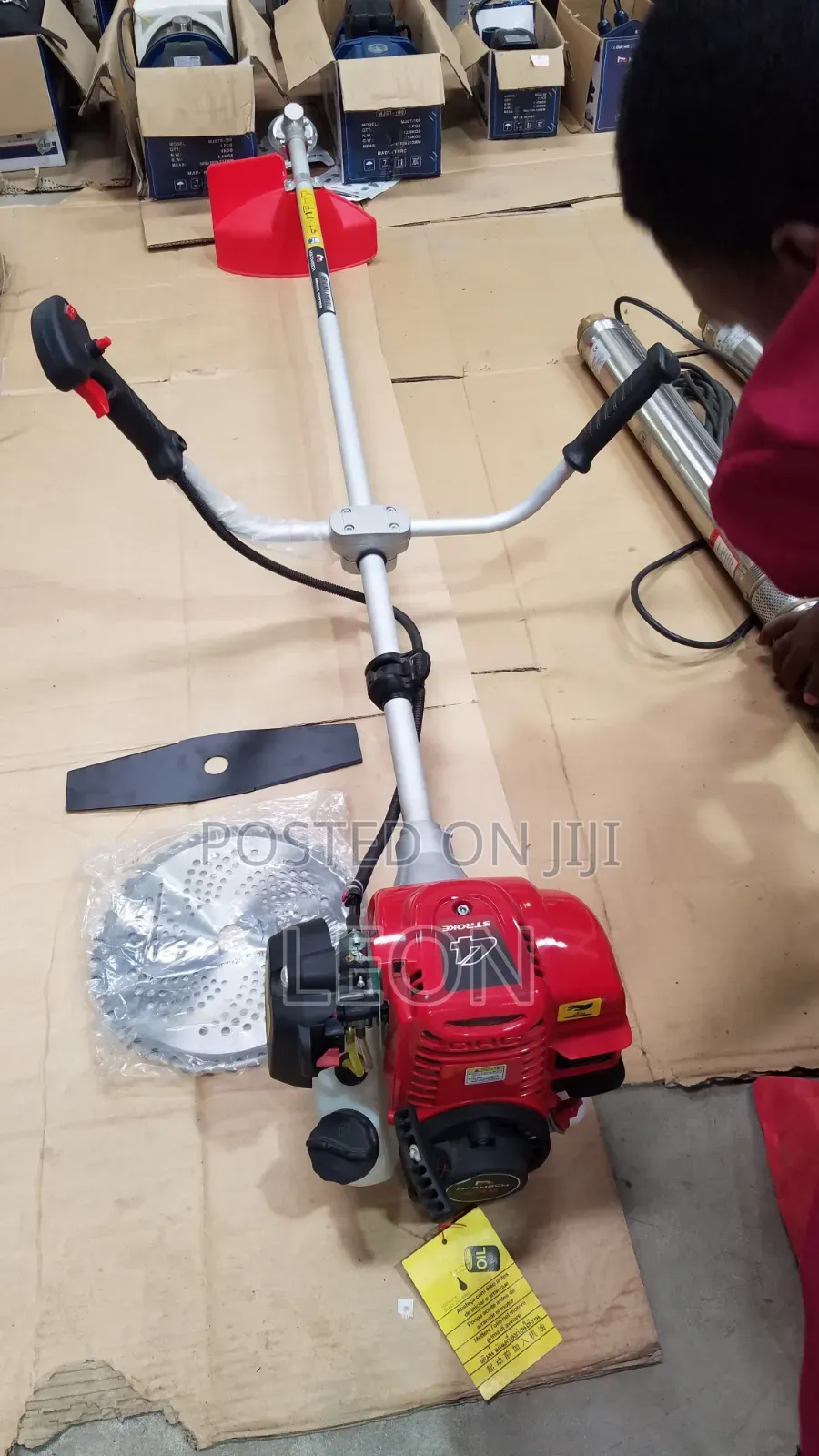 Maxmech Gasoline Brush Cutter + Brush Cutter Shaft