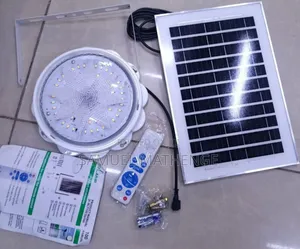 100w Solar Powered Led Outdoor Light With Remote Control Solar Panel