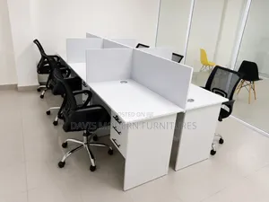 White Office Workstation
