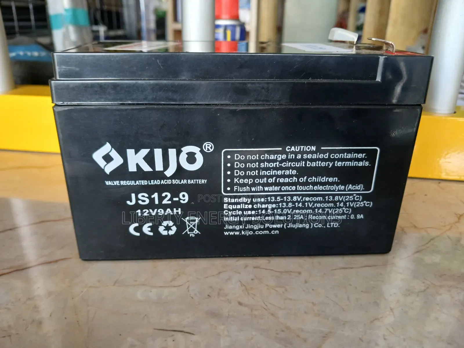 Kijo 12v9ah Battery