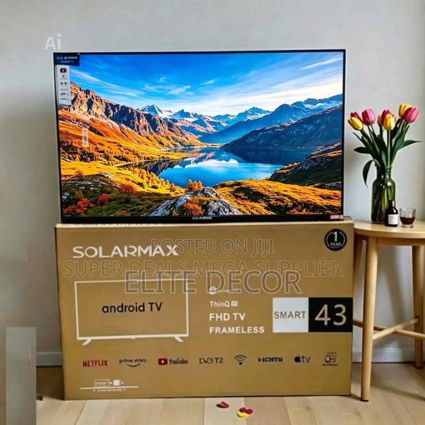 Solarmax 43 Inch Smart Android Tv | Wifi | Bluetooth | Inbuilt Decoder - thumbnail 2