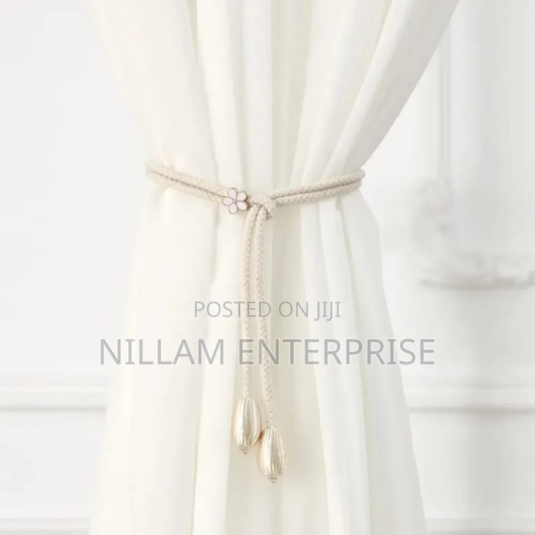 Modern Eco Friendly Fabric Adjustable Curtain Tieback