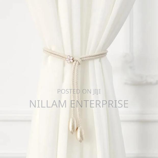 Modern Eco Friendly Fabric Adjustable Curtain Tieback