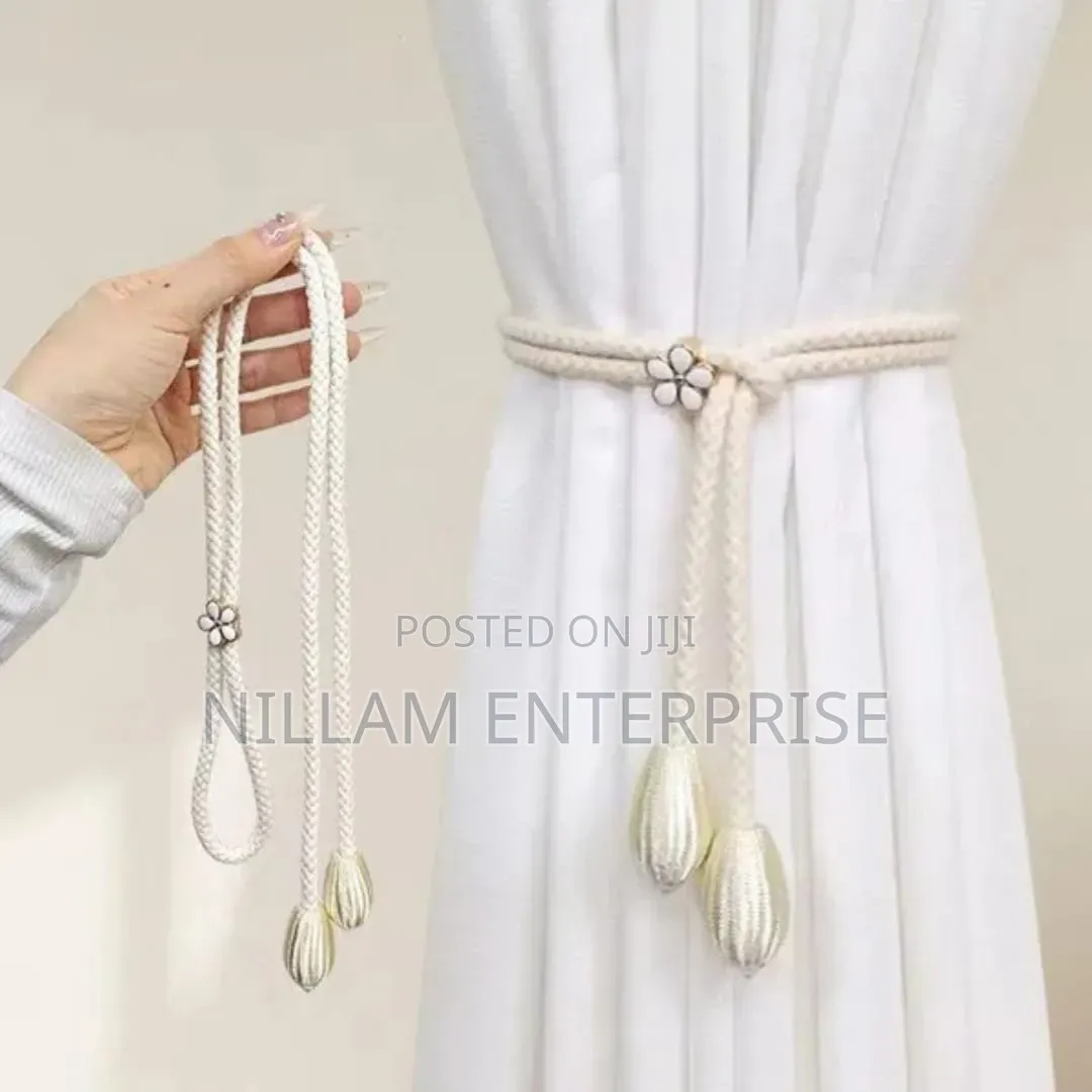 Modern Eco Friendly Fabric Adjustable Curtain Tieback