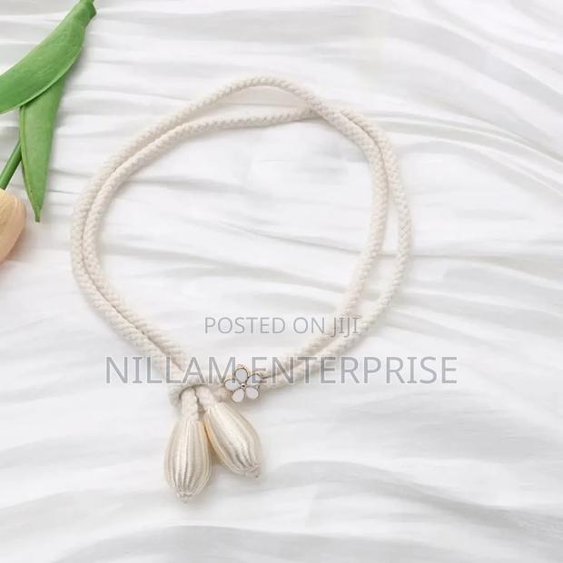 Modern Eco Friendly Fabric Adjustable Curtain Tieback - thumbnail 3