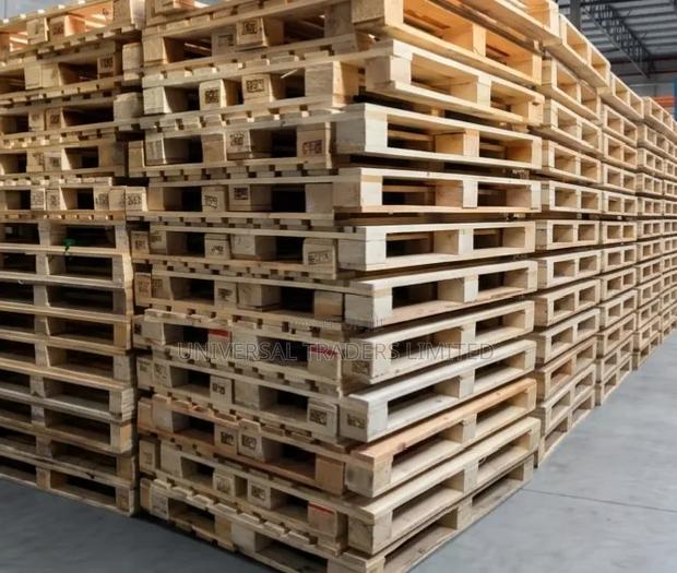 Strong Clean Wood Pallets-heat Treated Wood
