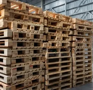 Strong Clean Wood Pallets-heat Treated Wood