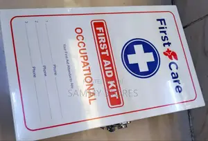 First Aid Kit Metal Box – Portable Emergency Medical Storage Case