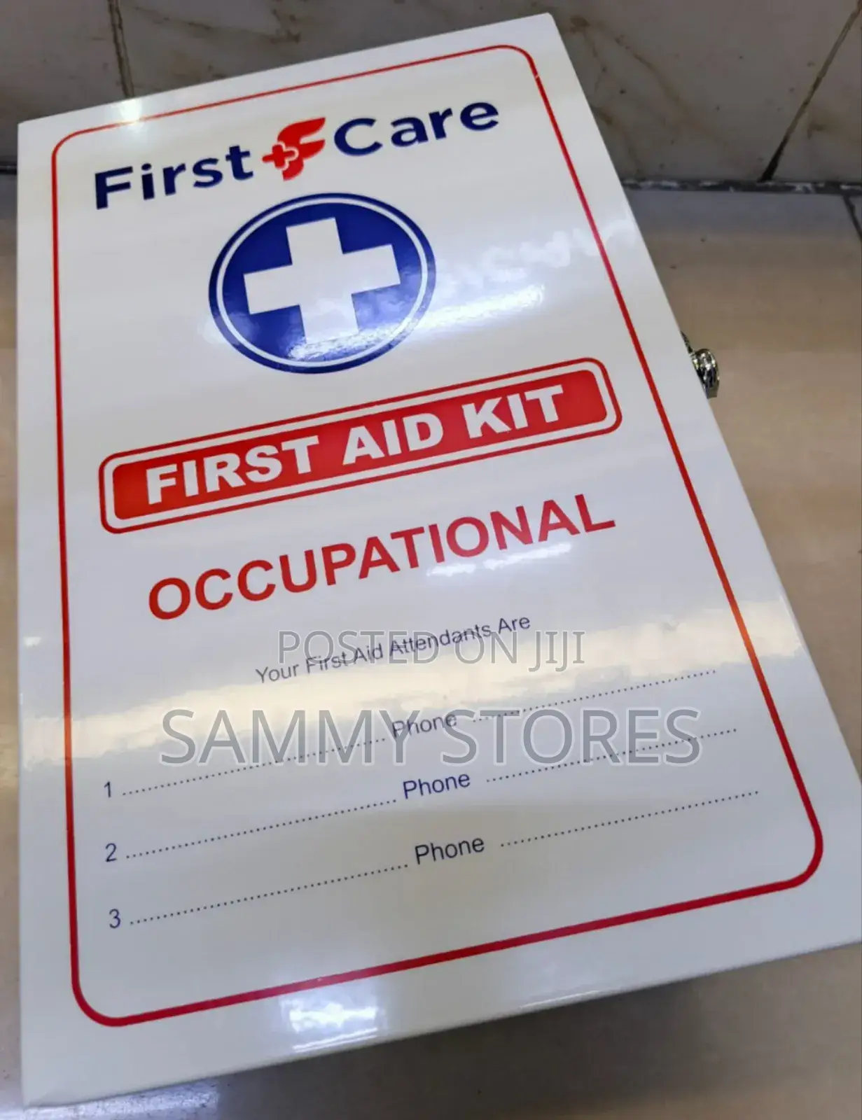 First Aid Care Kit Storage Box