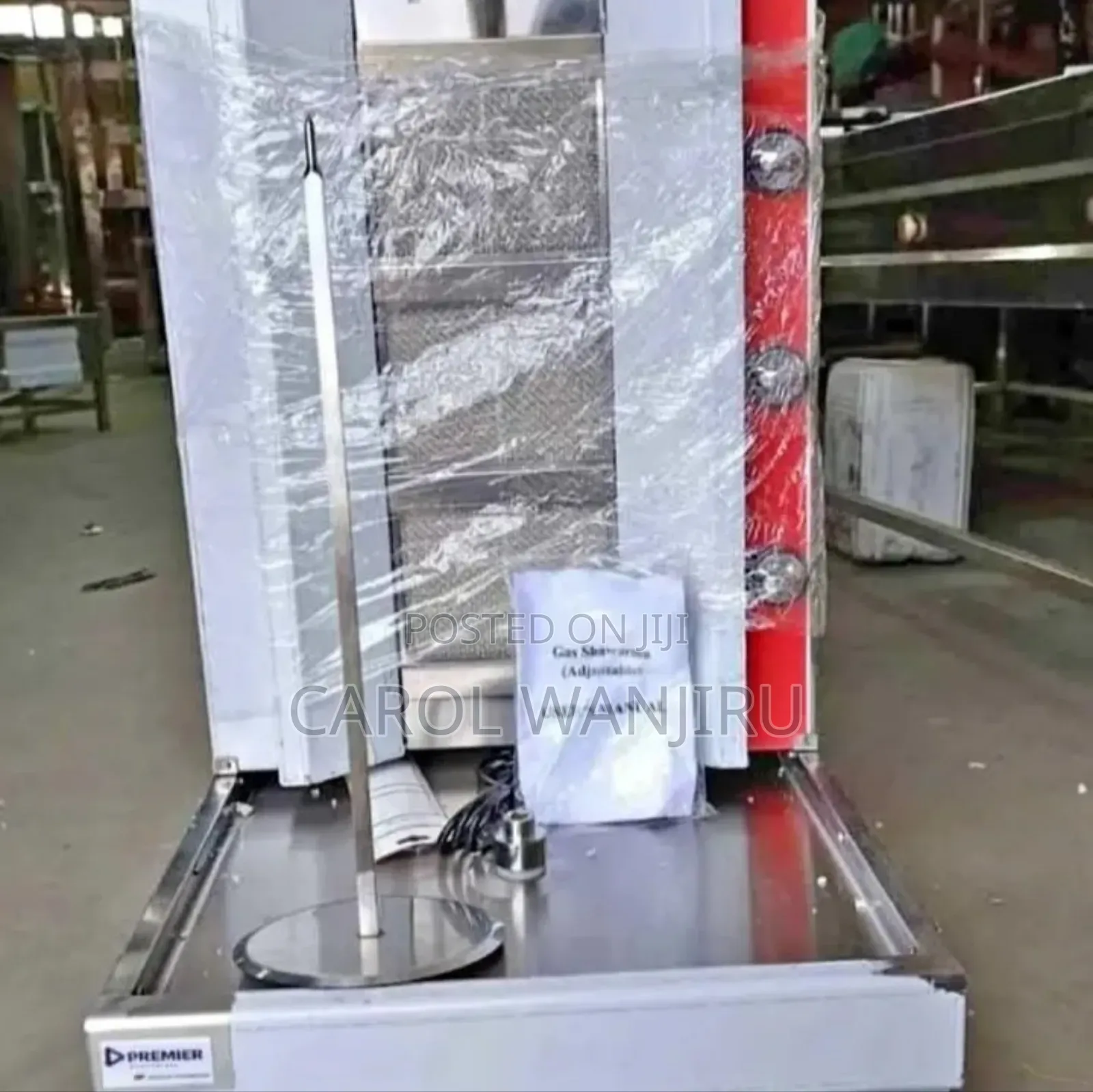 Commercial 3 Barner Shawarma Gas Machine/Shawarma Gas 3 Barner