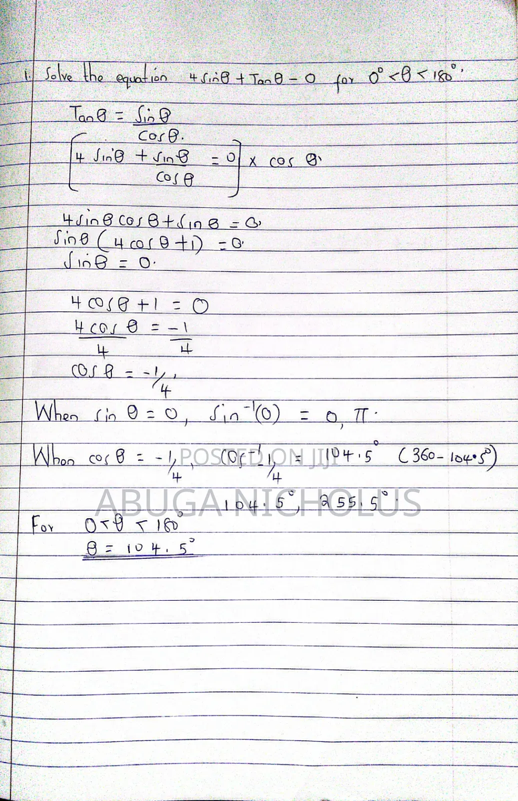 Mathematics and Physics Online Tuition and Exam Preparation