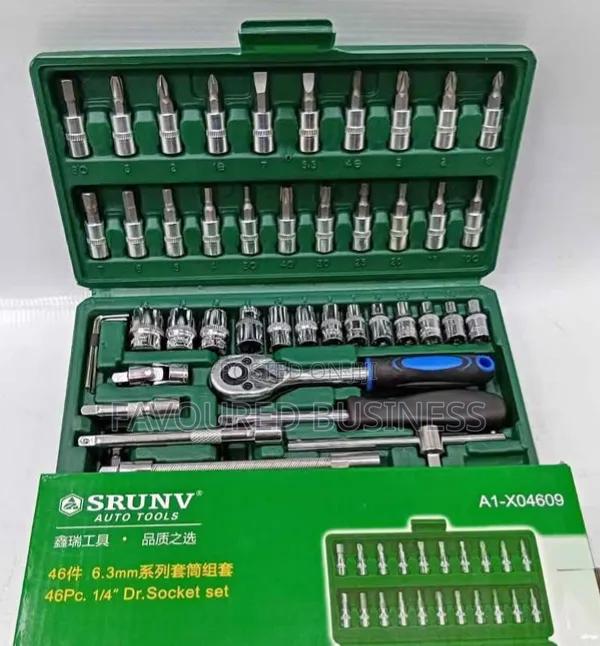Well Performed 46 Pieces of Socket Wrench/ Best Socket Wrench Set - main view