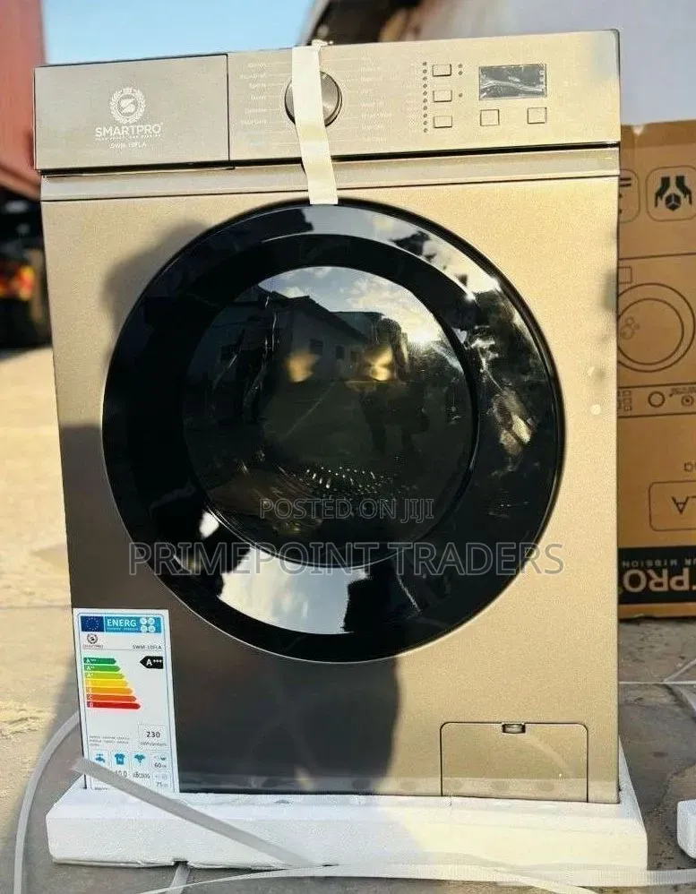 Smartpro 8kg Front Load Washing Machine – Efficient Wash Spin Perfo