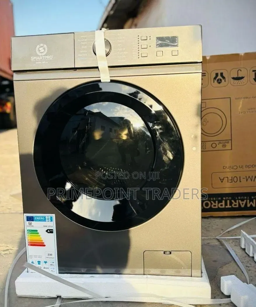 Smartpro 8kg Front Load Washer –Powerful Cleaning for Everyday Laundry