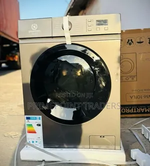 Smartpro 8kg Front Load Wash Spin Machine – Modern, Spacious