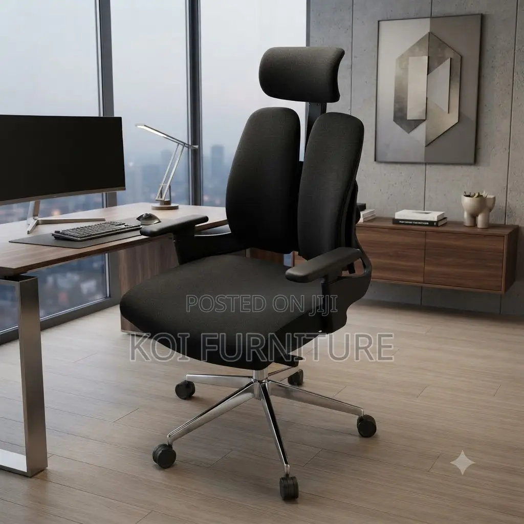 Office Chairs; Orthopedic Executive Chair With Double Waist Design