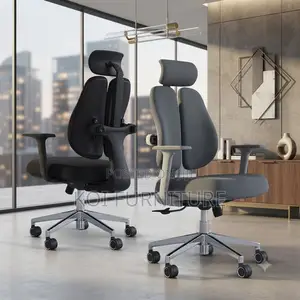 Office Chairs; Orthopedic Executive Chair With Double Waist Design