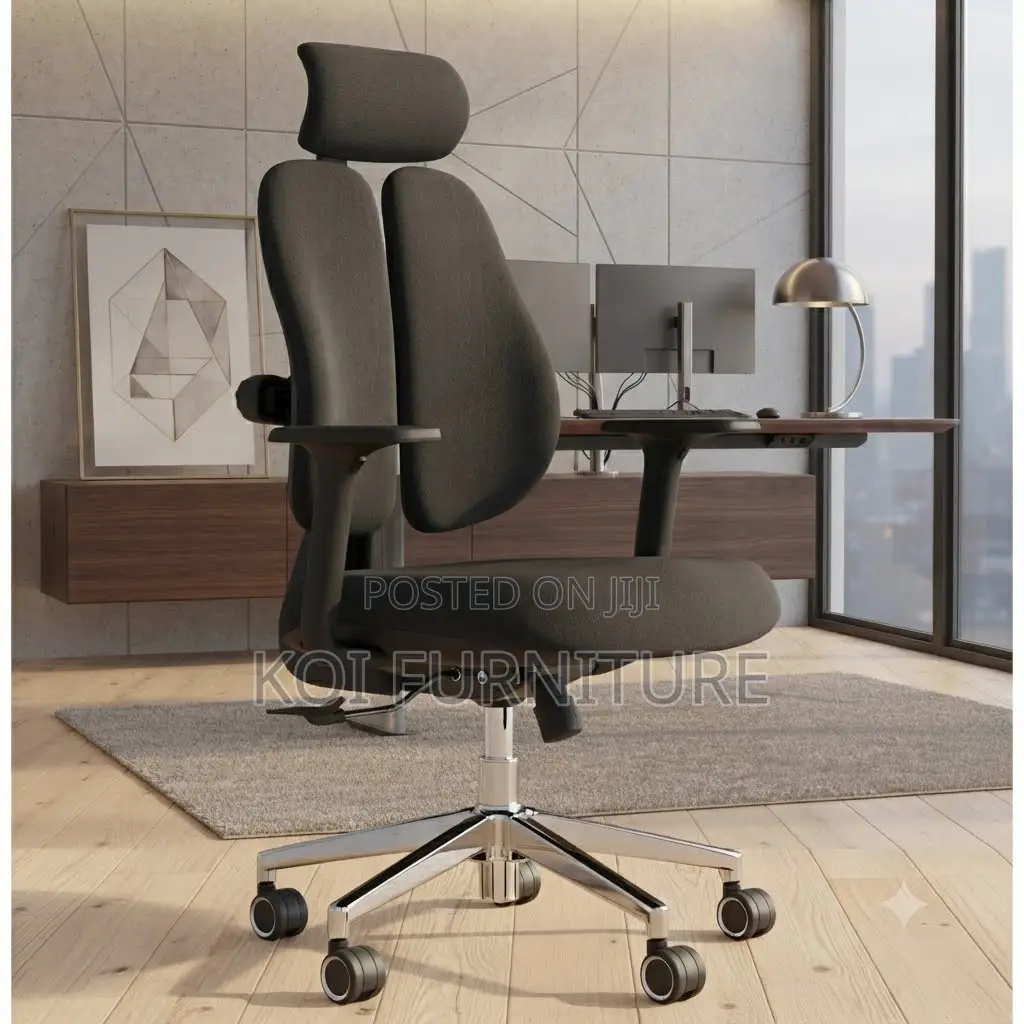 Office Chairs; Orthopedic Executive Chair With Double Waist Design