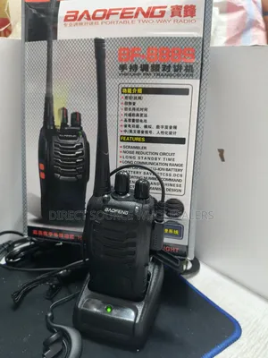 Baofeng Bf-888s Two-Way Radio Call With Charger Battery