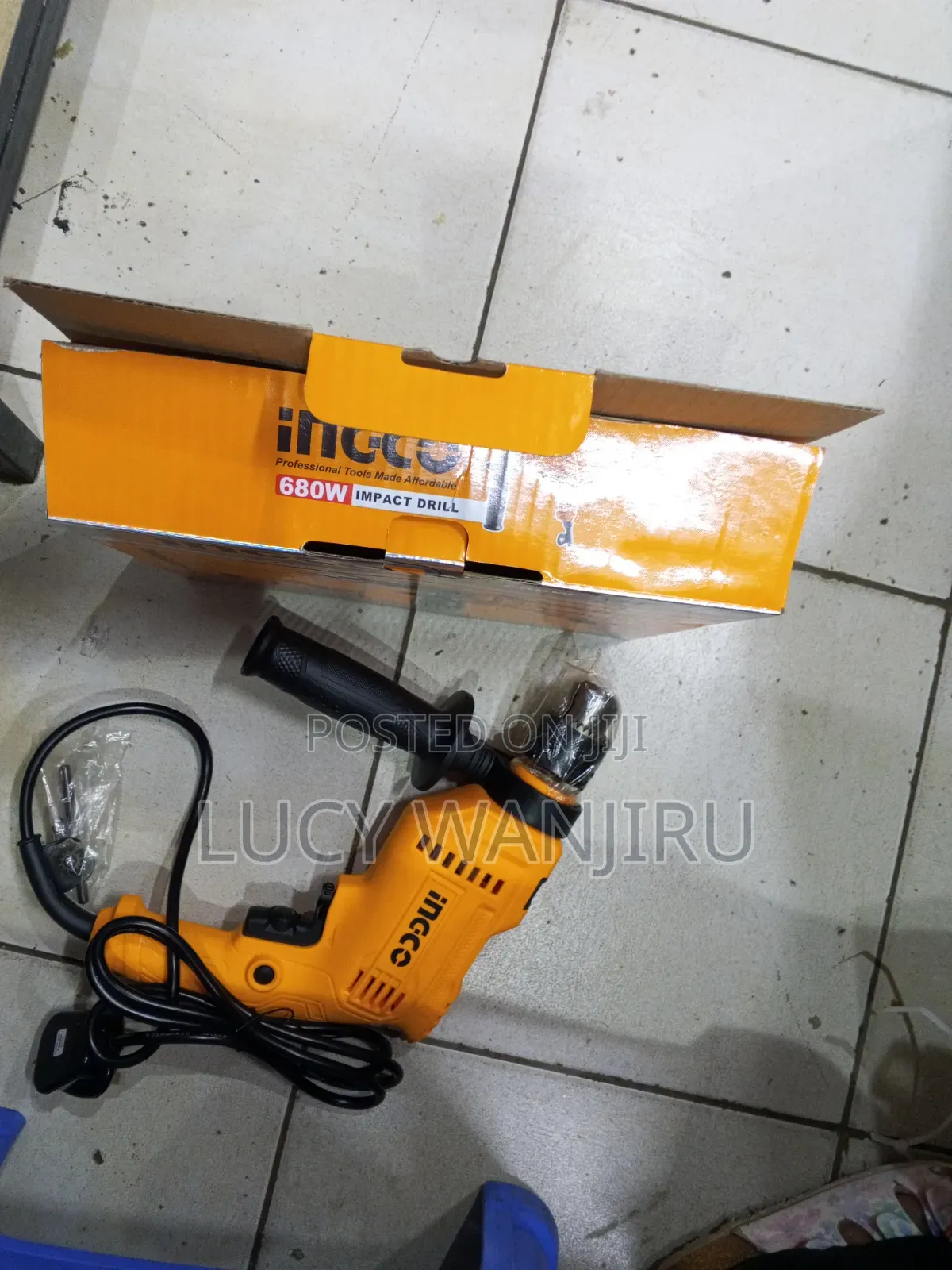 680 W Brand New Ingco Drill