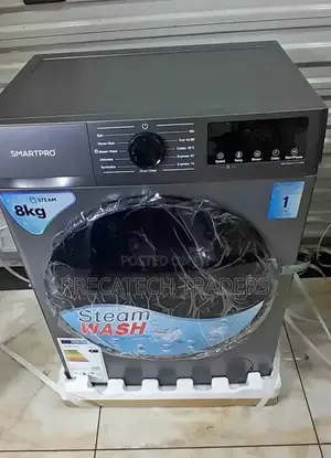 Washing Machine Smartpro 8kg Front Load Washer With Steam Wash