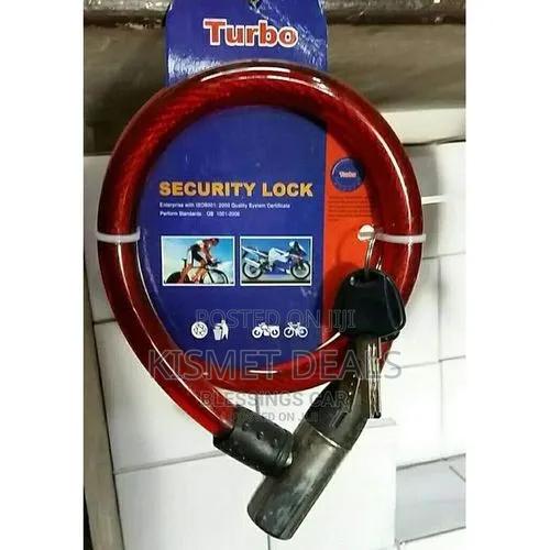 Multi Purpose Heavy Duty Steel Cable Anti Theft Key Bicycle/Bike Lock
