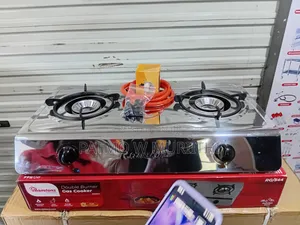 Ramtons Double Burner Cooker Stainless