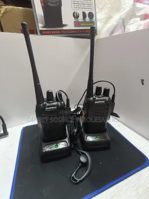 Baofeng 888s Handheld Two-Way Radio With Earpiece Support
