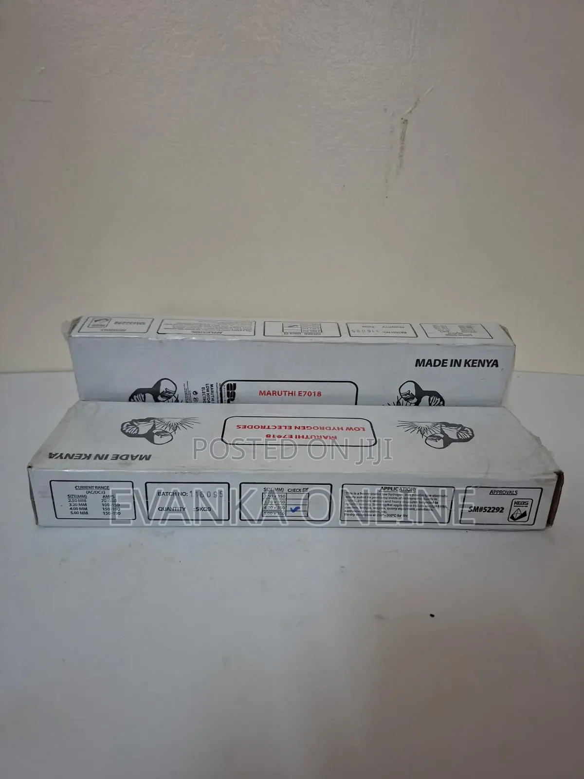 Low Hydrogen Electrodes - E7018 (Pack 5kg)
