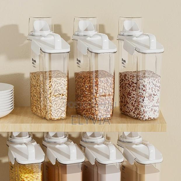 1800ml Acrylic Cereal Dispenser - thumbnail 2