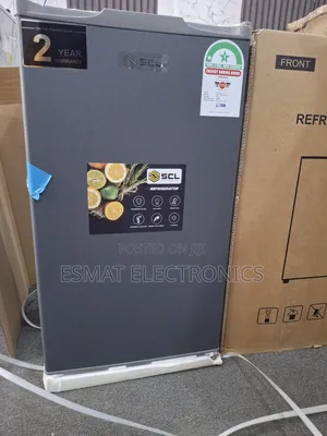 SCL 90ltr Single Door Refrigerator Pebble Grey SCL-Rsd90pg