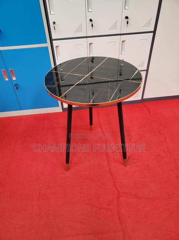 Marble-Effect Top Table - main view