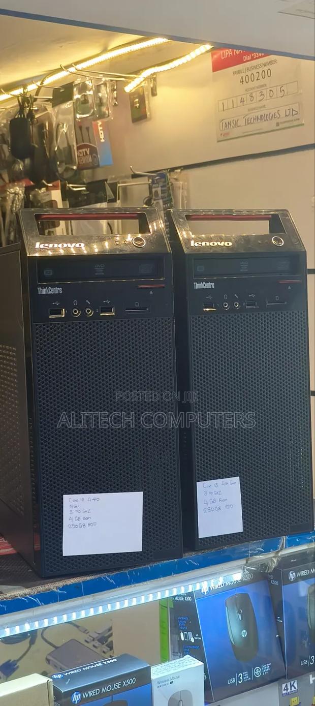 Desktop Computer Lenovo ThinkCentre M700 4GB Intel Core i3 HDD 256GB - thumbnail 2